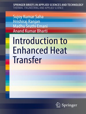 cover image of Introduction to Enhanced Heat Transfer